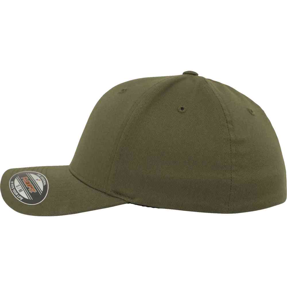 YUPOONG Inc. - Wooly Combed Flexfit cap - Olivgrün